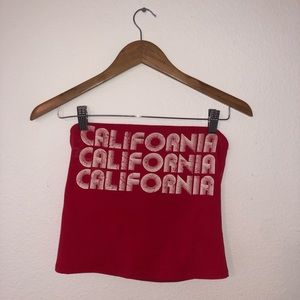 Tube Top Crop Top ❤️